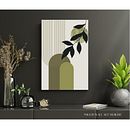 Mid Century Abstract Geometric  Arches Wall Art Print .. Ilustração tradicional projeto de Judith Aimable - 21.07.2023