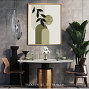Mid Century Abstract Geometric, Arches Wall Art Print . Ilustração tradicional projeto de Judith Aimable - 21.07.2023