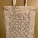 Mi proyecto del curso: Introducción al bordado japonés sashiko. Een project van Borduurwerk, Textiel, DIY, Upc, cling y Textielontwerp van Anne- Marie Duronea - 22.07.2023