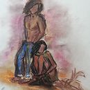 Ludzie. Un progetto di Belle arti, Pittura e Disegno di kruszyniakmonika - 23.07.2023