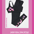 Spanx Artwork on Activewear . Un proyecto de Ilustración tradicional de Jessica Durrant - 30.12.2021