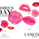 Lancome Women's Day Artwork . Un proyecto de Ilustración tradicional de Jessica Durrant - 24.07.2023
