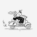 Ilustraciones para etiqueta de vino. Een project van Traditionele illustratie,  Br, ing en identiteit y Grafisch ontwerp van Luli Calderon - 25.07.2023