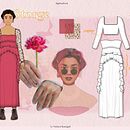 My project for course: Fashion Lookbook: Design Croquis in Adobe Illustrator. Traditional illustration, Graphic Design, Vector Illustration, Fashion Design, Digital Illustration, and Fashion Illustration	 project by Vaishnavi Kanniguli - 07.14.2023