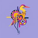 Africa en color. Design, and Traditional illustration project by Lud González - 02.05.2022