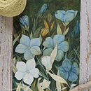 My project for course: Negative Watercolor Painting for Botanical Illustration. Un progetto di Illustrazione tradizionale, Pittura ad acquerello e Illustrazione botanica di Kamila Bialokurec - 26.07.2023