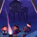 Meu projeto do curso: Ilustração infantil com Procreate: crie cenas mágicas. Een project van Traditionele illustratie, Digitale illustratie, Kinderillustratie,  Digitaal schilderij y Prentenboeken van maristelakamiya - 27.07.2023