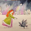 A Little Bit of Magic . % Susie Arnott tarafından hazırlanan Geleneksel illüstras, Ve on projesi - 07.29.2023