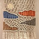 My project for course: Basic Macramé: Knot Nature-Inspired Tapestries. Un progetto di Macramè e Textile Design di Jucelia Bezerra - 29.07.2023