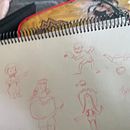 Mi proyecto del curso: Técnicas de dibujo en sketchbook para principiantes. Un progetto di Character design, Bozzetti, Disegno a matita, Disegno e Sketchbook di Laia Roig Cruz - 29.07.2023