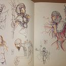 Mi proyecto del curso: Sketchbook fantástico: dibuja personajes desde la imaginación. Ilustração tradicional, Criatividade, Desenho, e Sketchbook projeto de Borja Plana - 30.07.2023