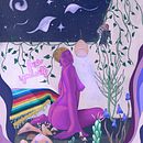 Wild Room, Wild Woman, Deep Ecology | You belong to nature as much as nature belongs to you. Traditional illustration project by Andrea Miralles - 07.25.2023
