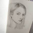 Proyecto del curso: Sketchbook de retrato explora el rostro humano. Een project van  Schetsen,  Tekening,  Portrettekening,  Artistieke tekening y Sketchbook van Catalina Martínez Fuentes - 29.07.2023