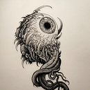 My project for course: Blackwork Tattoo Design. Ilustração tradicional, Ilustração digital, e Desenho de tatuagens projeto de Aaron Aziel - 25.07.2023
