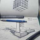 Mi proyecto del curso: Sketching para arquitectura: imagina con papel y pluma. Architecture, Sketching, Drawing, Architectural Illustration, Sketchbook, and Spatial Design project by Aminadab González Ávalos - 07.31.2023