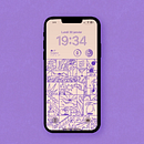 Wallpaper design . Ilustrasi tradisional, Desain, Dan Desain Grafis proyek oleh Anais Pays - 01.30.2023