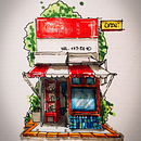 Mi proyecto del curso: Dibujo arquitectónico expresivo con marcadores de colores. Un proyecto de Bocetado, Dibujo, Ilustración arquitectónica, Sketchbook e Ilustración con tinta de claudiamoreno15 - 07.04.2022