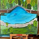 Mein Abschlussprojekt für den Kurs: Malerisches Skizzenbuch mit Gouache. Traditional illustration, Sketching, Drawing, Architectural Illustration, Sketchbook, and Gouache Painting project by Sabine Meyer - 08.01.2023