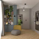 Meu projeto do curso: Renderização fotorrealista com SketchUp e V-Ray Next. Een project van Interactief ontwerp, Interieurontwerp,  Interieurdecoratie,  Interieur y Retailontwerp van Émile Gabriele Duarte Santos - 01.04.2023