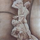 disegno di statue . Desen de zecchibellini - 08.02.2023