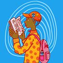 Ler. Traditional illustration, and Decorative Painting project by Lolly - 08.02.2023