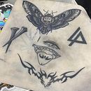 Meu projeto do curso: Tatuagem para principiantes. Een project van  Tatoeageontwerp van Beatriz Mateus - 03.08.2023