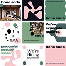 Bone Soda Instagram Project Ein Projekt aus dem Bereich Design, Br, ing und Identität, Grafikdesign, T, pografie, Logodesign, T und pografisches Design von Eylul Kesenler - 03.08.2023
