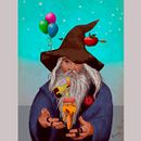 Meu projeto do curso: Técnicas de ilustração com aquarela digital. Un proyecto de Ilustración tradicional, Ilustración digital, Pintura a la acuarela, Dibujo de Retrato y Dibujo digital de Ronny Sérgio Milléo - 31.07.2023