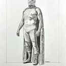 El Santo . % Sergio Navarrete tarafından hazırlanan Kalem Çizimi, Çizim, Geleneksel illüstras, Ve on projesi - 04.18.2023