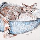 Mi proyecto del curso: Naturaleza ilustrada: una exploración creativa. Un projet de Illustration traditionnelle, Peinture, Dessin, Aquarelle, Illustration à l'encre et Illustration naturaliste de chiquitin - 04.08.2023