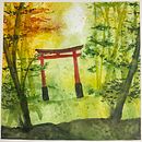 My project for course: Dreamy Watercolor Landscapes: Paint with Light Ein Projekt aus dem Bereich Malerei und Aquarellmalerei von Mary Ann Tomas - 05.08.2023