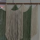 Mi proyecto del curso: Técnicas de macramé circular. Un projet de Artisanat, Décoration, Art textile, Macramé , et Design textile de julisdiaz_g - 05.08.2023