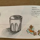 My project for course: Illustrated Diary: Fill Your Sketchbook with Experiences. Ilustração tradicional, Esboçado, Desenho, Sketchbook e Ilustração com tinta projeto de Deanna Beat - 17.07.2023