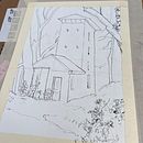 My project for course: Architectural Sketching with Watercolor and Ink. Een project van  Schetsen,  Tekening, Aquarelschilderen,  Architecturale illustratie, Sketchbook y  Illustratie met inkt van Tim Hall - 06.08.2023