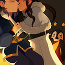 Kiss . % therainbowbandit tarafından hazırlanan Geleneksel illüstras, Ve on projesi - 06.02.2023