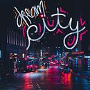 Draft City. Mi proyecto del curso: Caligrafía y lettering para Instagram con Procreate. Un proyecto de Caligrafía, Lettering, Instagram, Lettering digital, Lettering 3D y Diseño para Redes Sociales de Nela A. Lamicq - 05.08.2023