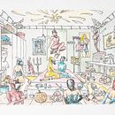 Mein Abschlussprojekt für den Kurs: Kreatives Zeichnen: fülle deine Illustrationen mit Leben und Details . Ilustração tradicional, Esboçado, Desenho a lápis, Desenho, Pintura em aquarela, Sketchbook e Ilustração com tinta projeto de Christoph Speck - 06.08.2023