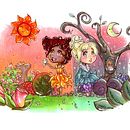 Concept Art for Children's Book. Ilustração tradicional, e Design de personagens projeto de Kathryn Melkjorsen - 06.08.2023