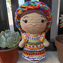 Mi proyecto del curso: Amigurumis: personas tejidas a crochet . % Evelyn Gomez tarafından hazırlanan Sanat ve El Sanatları, O, uncak Tasarımı, El, af Sanatları, Tığ işi, Amigurumi, Tekstil Tasarımı, Ve Tasarım projesi - 08.07.2023