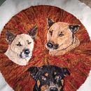 Pet portrait, needle felted. Un proyecto de Needle felting de Debbie Ralph - 07.08.2023