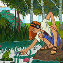 My project for course: Cinematic Digital Illustration with Photoshop. Traditional illustration, Digital Illustration, and Concept Art project by Veronica Perez - 08.06.2023