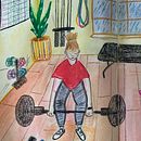 My project for course: Exploratory Sketchbook: Find Your Drawing Style. Un progetto di Illustrazione tradizionale, Bozzetti, Creatività, Disegno, Pittura ad acquerello, Sketchbook e Pittura gouache di Eve Smith - 08.08.2023