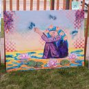 My project for course: Introduction to Decorative Mural Painting. Painting, Street Art, Digital Illustration, Acr, lic Painting, and Decorative Painting project by Megan Lui - 08.05.2023