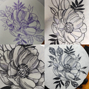 Meu projeto do curso: Tatuagem para principiantes. Un progetto di Design di tatuaggi di Suzani Laveia - 02.08.2023