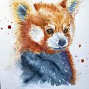 Expressive Red Panda  . % Katie tarafından hazırlanan Tablo projesi - 08.09.2023
