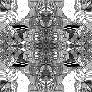 Zentangle Piece 1. Un projet de Illustration numérique de Emmylou The Mudlark - 09.07.2023