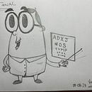 Mi proyecto del curso: Introducción a la creación de personajes estilo cartoon. Traditional illustration, Character Design, and Drawing project by Carmelo Sánchez Boado - 08.09.2023