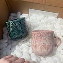 My project for course: Stamp Making for Textured Pottery. Artesanato, Artes plásticas, Decoração de interiores, Cerâmica, e DIY projeto de Annu Tertsonen - 04.08.2023