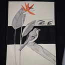 Meu projeto do curso: Ilustração realista de aves com elementos imaginativos . % Sara Noite tarafından hazırlanan Kalem Çizimi, Çizim, Mürekkep İllüstras, onu, Doğalcı İllüstras, Ve on projesi - 08.06.2023