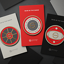 IDV. Evento | Skin in the game. Projekt z dziedziny Design, Br, ing i ident, fikacja wizualna, Projektowanie logot i pów użytkownika JULIO GUIMARAES - 13.12.1999